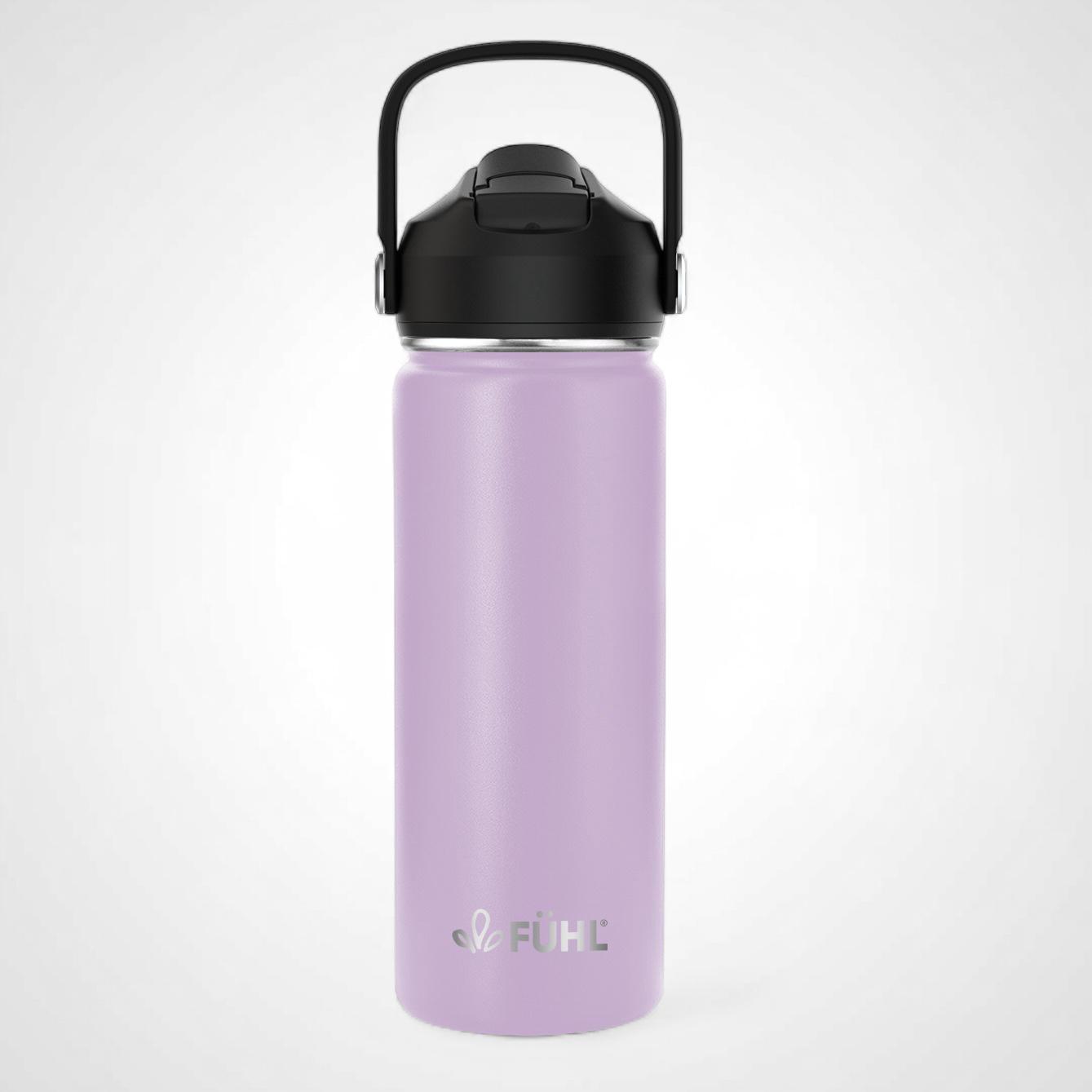 Botella Térmica Urban Slim 550ml Tapa Bombilla - Lila