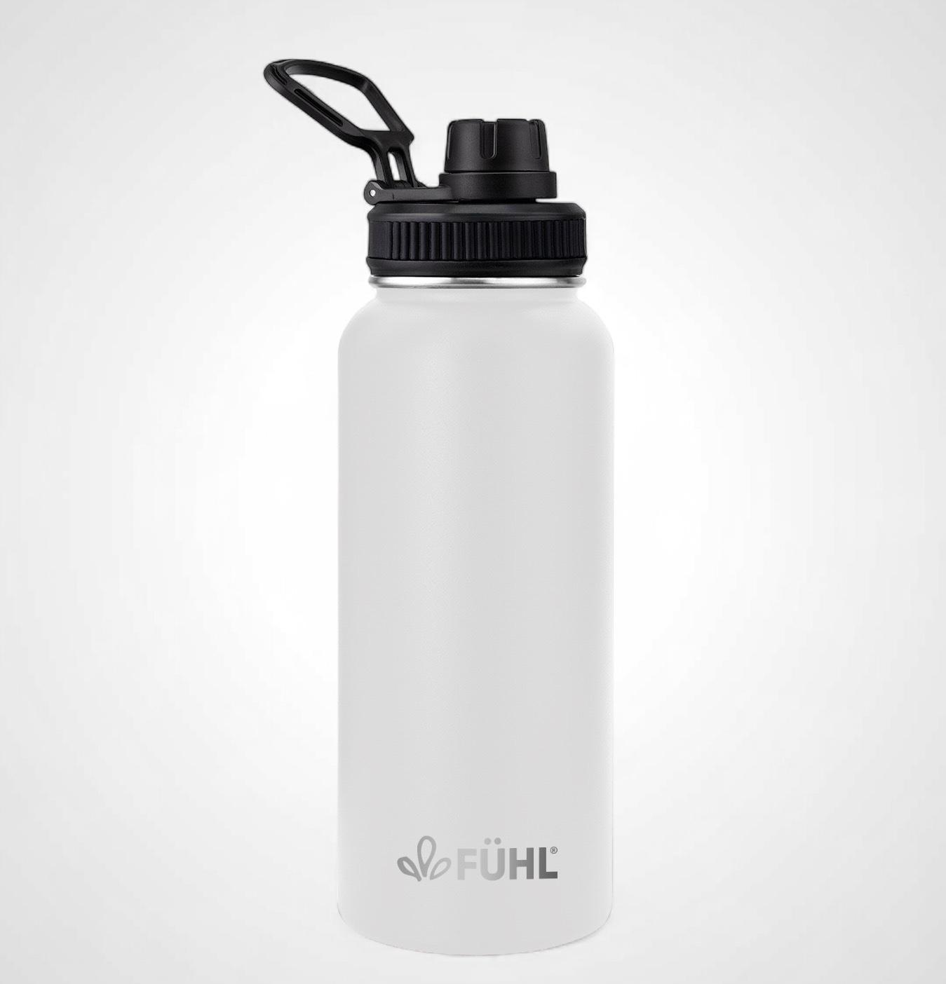 Botella Térmica Urban 1000ml Tapa Regular - Blanco