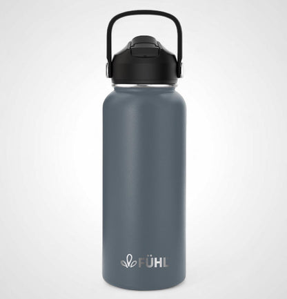 Botella Térmica Urban 1000ml Tapa Bombilla - Gris