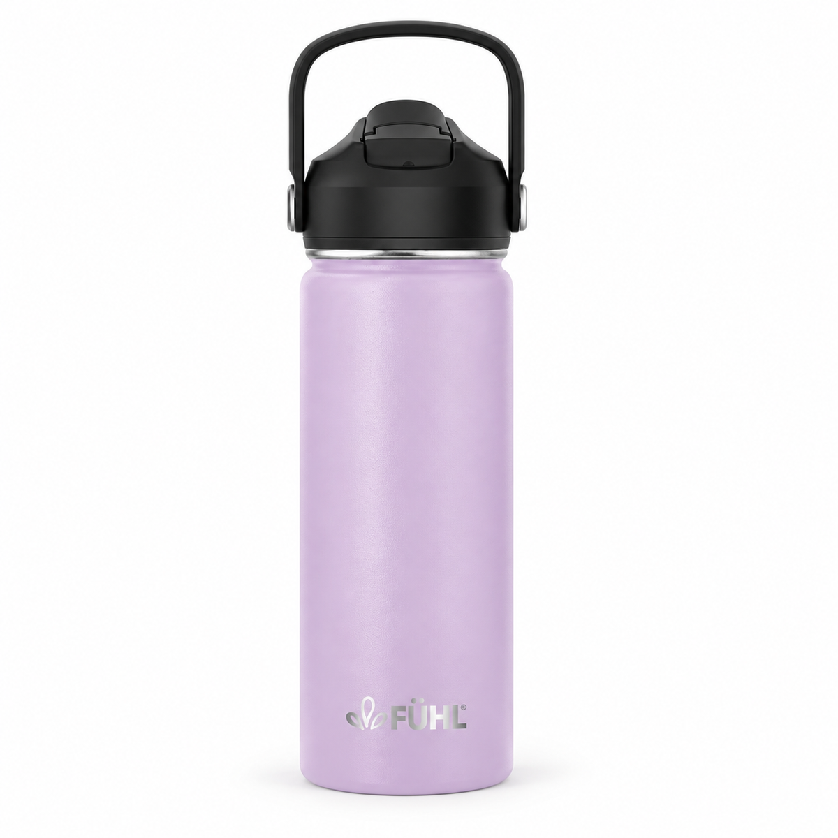 Botella Térmica Urban Slim 550ml Tapa Bombilla - Lila sobre fondo blanco
