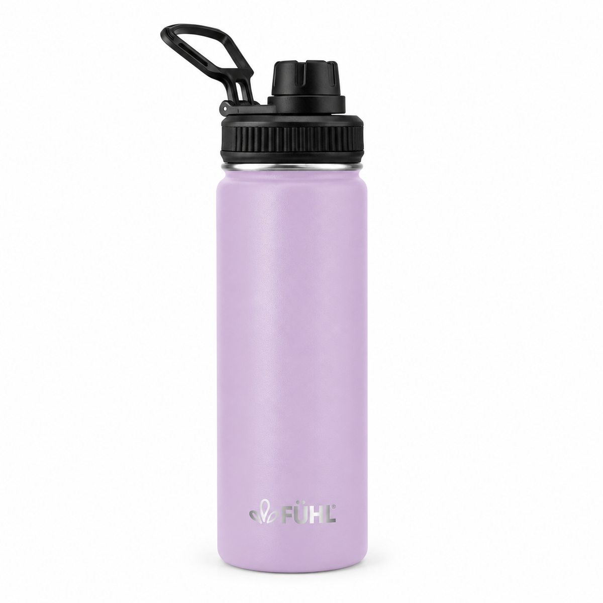 Botella Térmica Urban Slim 550ml Tapa Regular - Lila sobre fondo blanco