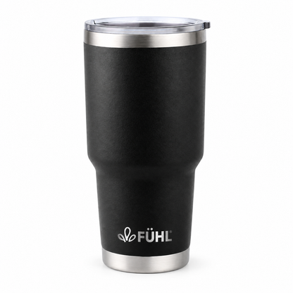 Mug Break 900ml - Negro sobre fondo blanco