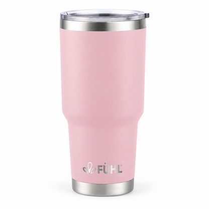 Mug Break 900ml - Rosado sobre fondo blanco