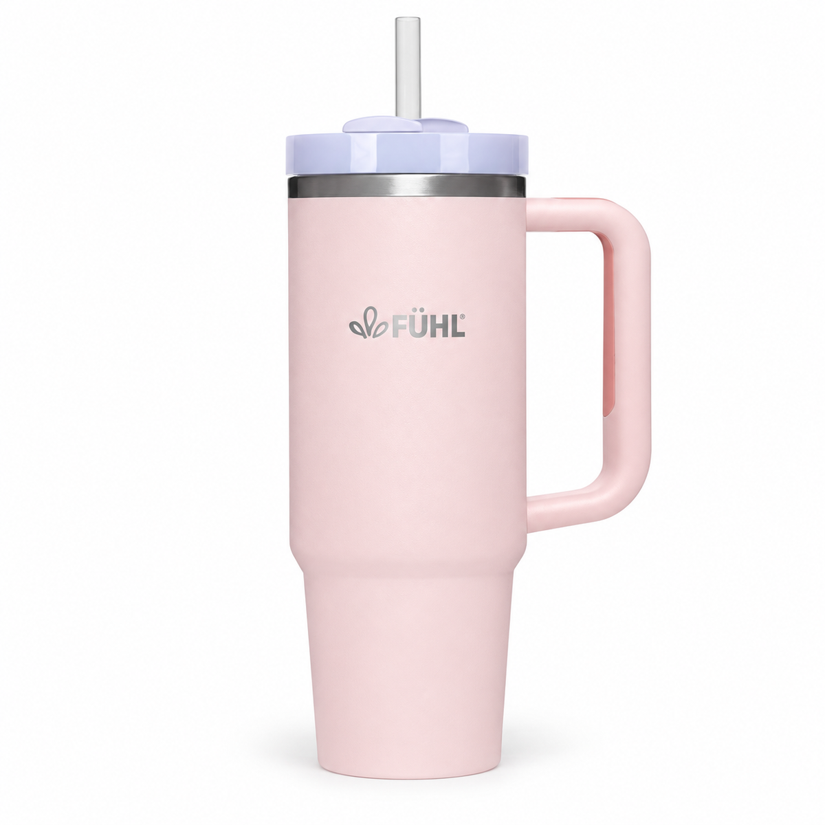 Tumbler Vibe 900ml - Rosado sobre fondo blanco